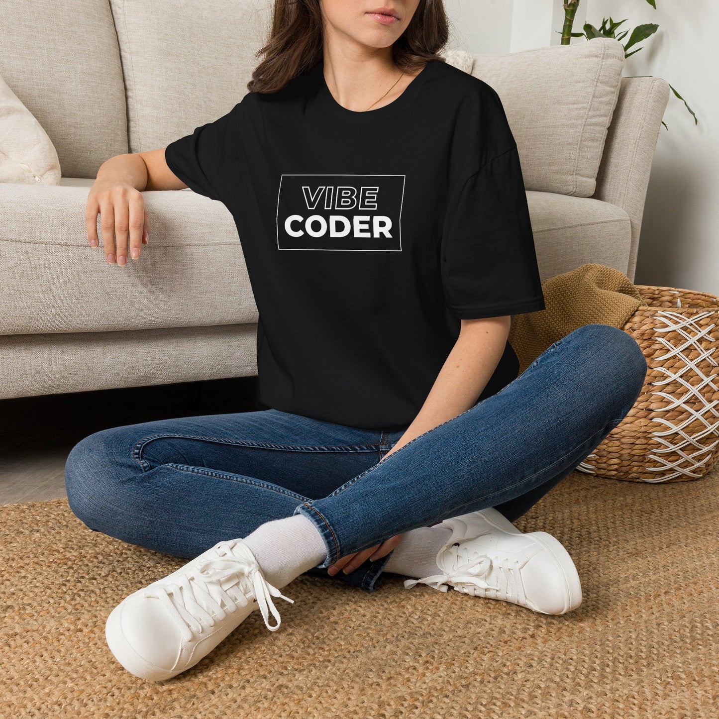 Vibe Coder T-Shirt | Casual Graphic Tee for Programmers & Tech Creatives