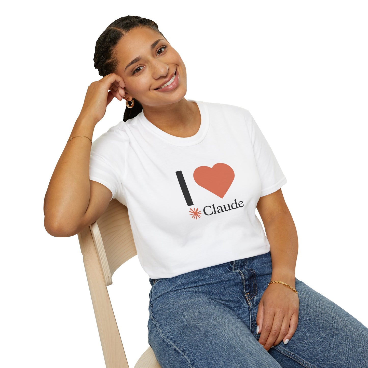 I love Claude shirt | Tech Shirt | Claude Vibe Coder shirt | For anyone who loves using Claude to Run their business