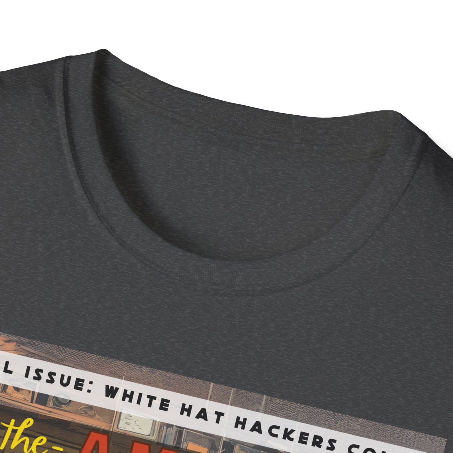 Male Superhero shirt | Vintage Comic Cybersecurity shirt
