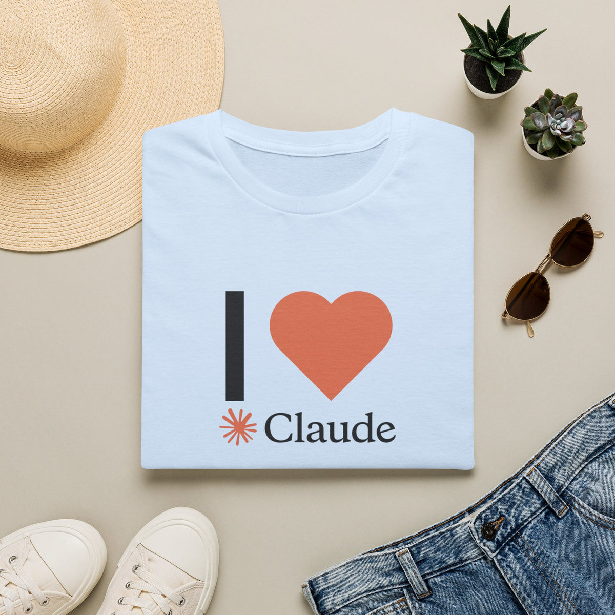 I love Claude shirt | Tech Shirt | Claude Vibe Coder shirt | For anyone who loves using Claude to Run their business