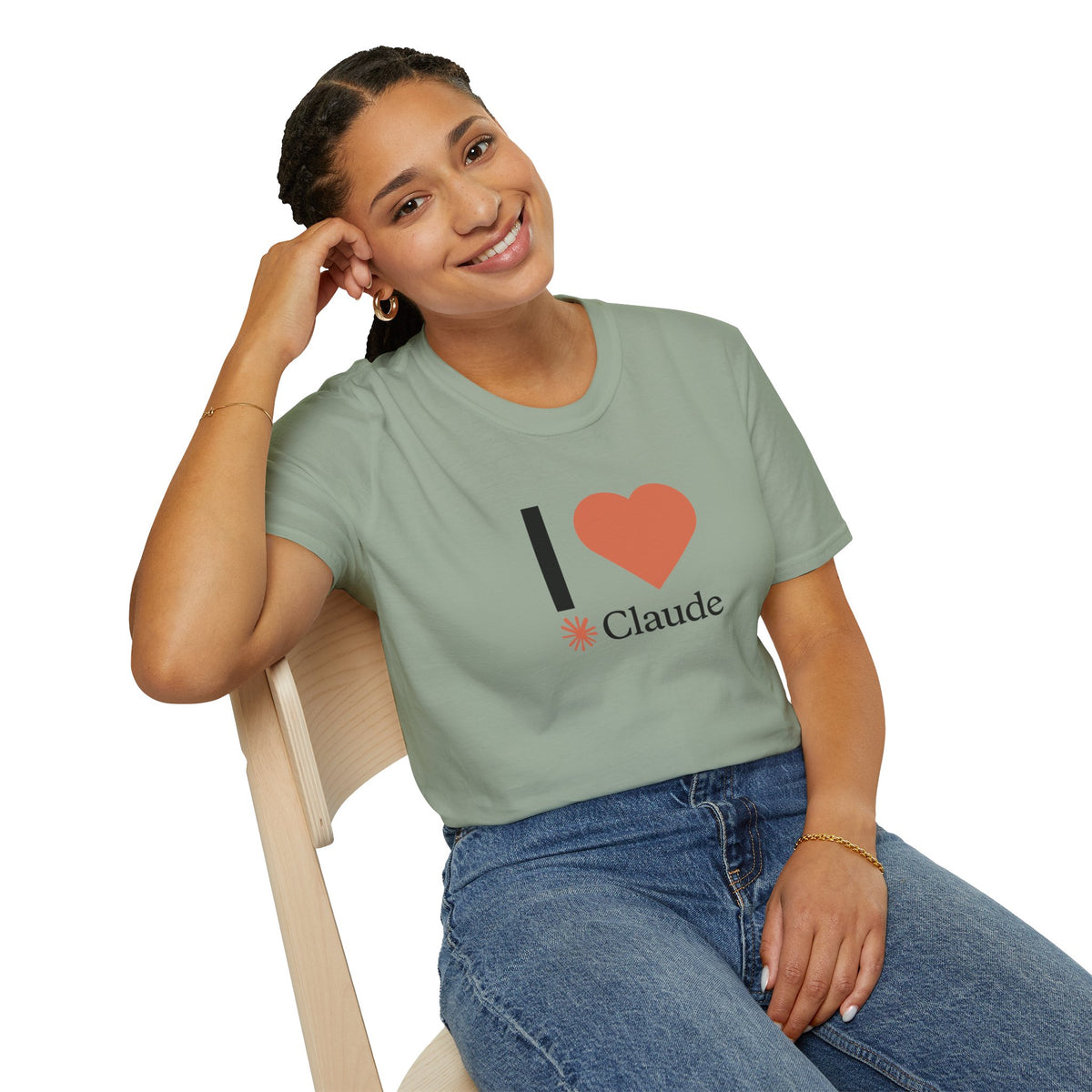 I love Claude shirt | Tech Shirt | Claude Vibe Coder shirt | For anyone who loves using Claude to Run their business