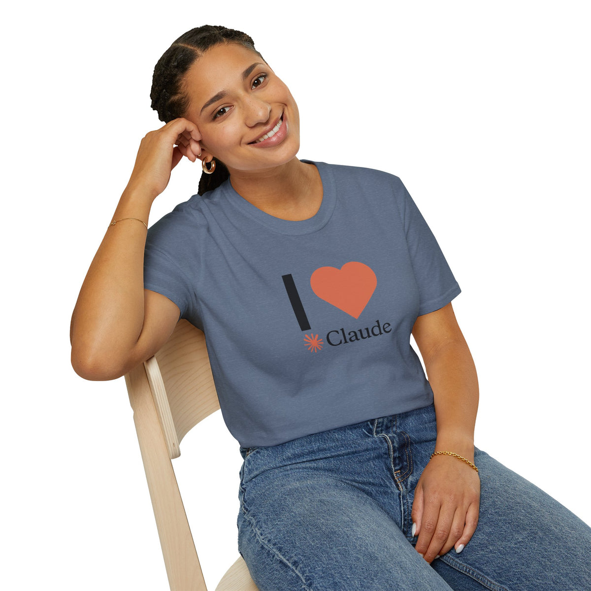 I love Claude shirt | Tech Shirt | Claude Vibe Coder shirt | For anyone who loves using Claude to Run their business