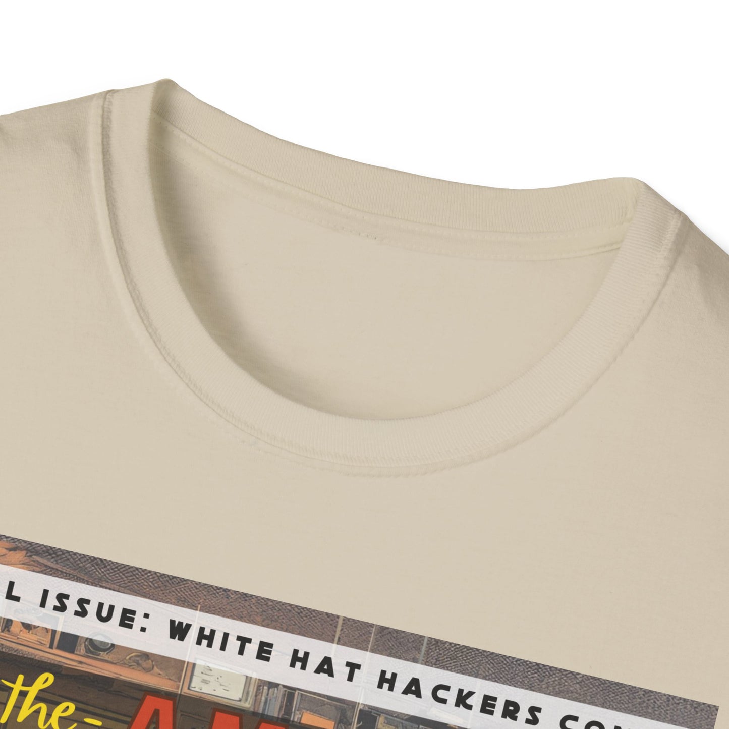 Male Superhero shirt | Vintage Comic Cybersecurity shirt