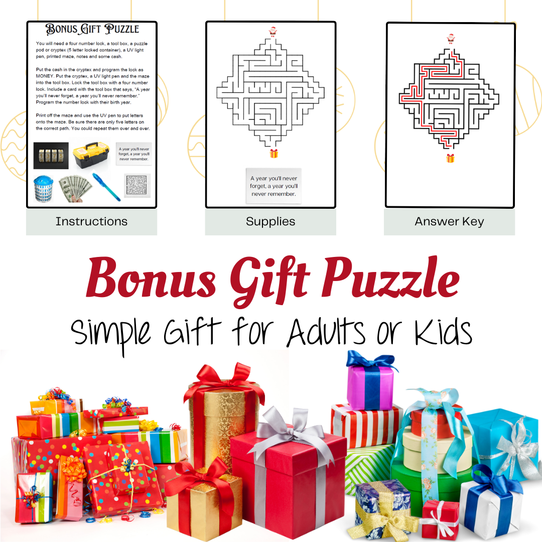 Escape Room Party Guide: Create Your Own CUSTOM Escape Room: with Themes, Characters, Games, & Puzzle Ideas |Instant Download