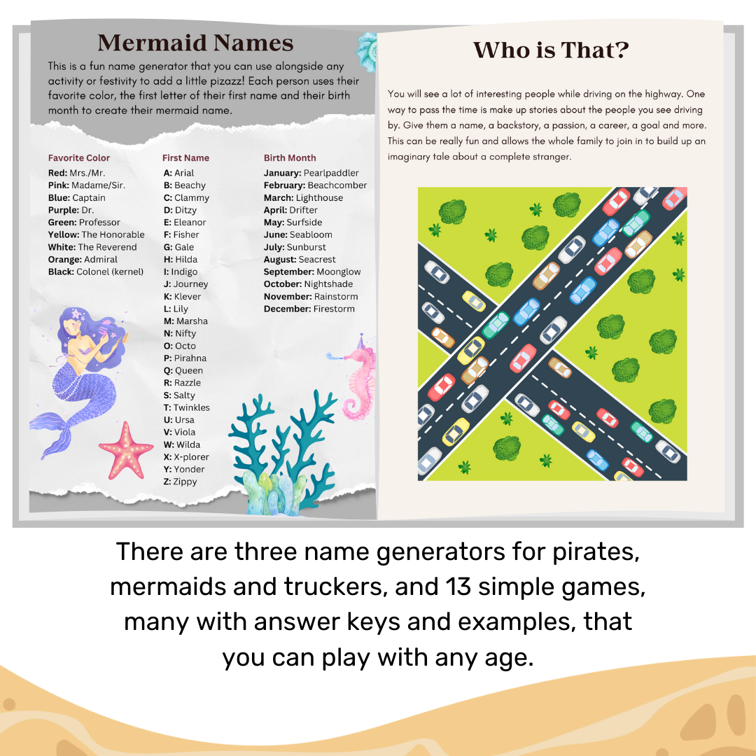 STEAM Seekers Education Series | FUN Road Trip Games | Car Ride Games | Road Trip Bingo | Car Bingo | Car Trip Games  Instant Download