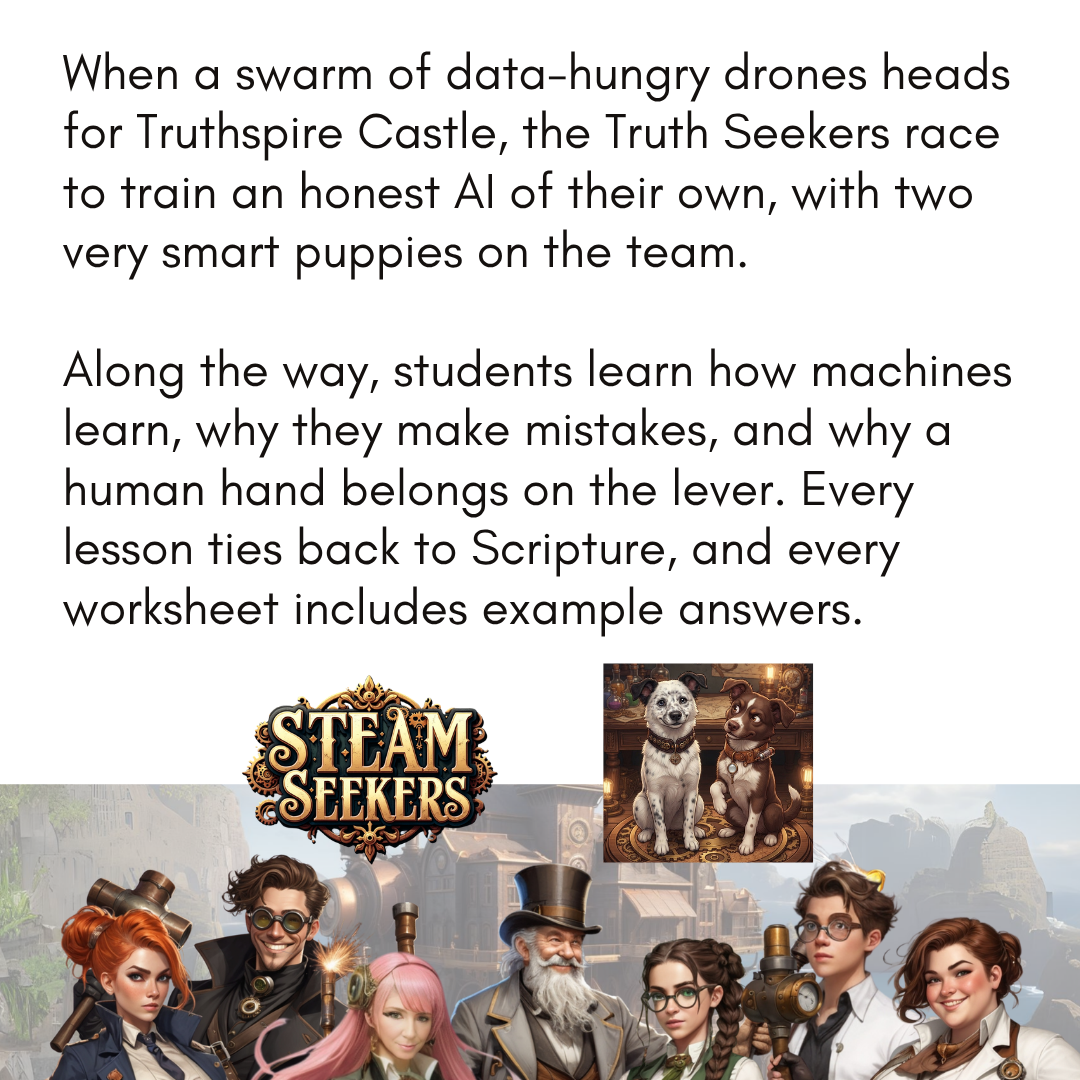 STEAM Seekers | What is AI | Middle School Story-Driven Lesson on Machine Learning