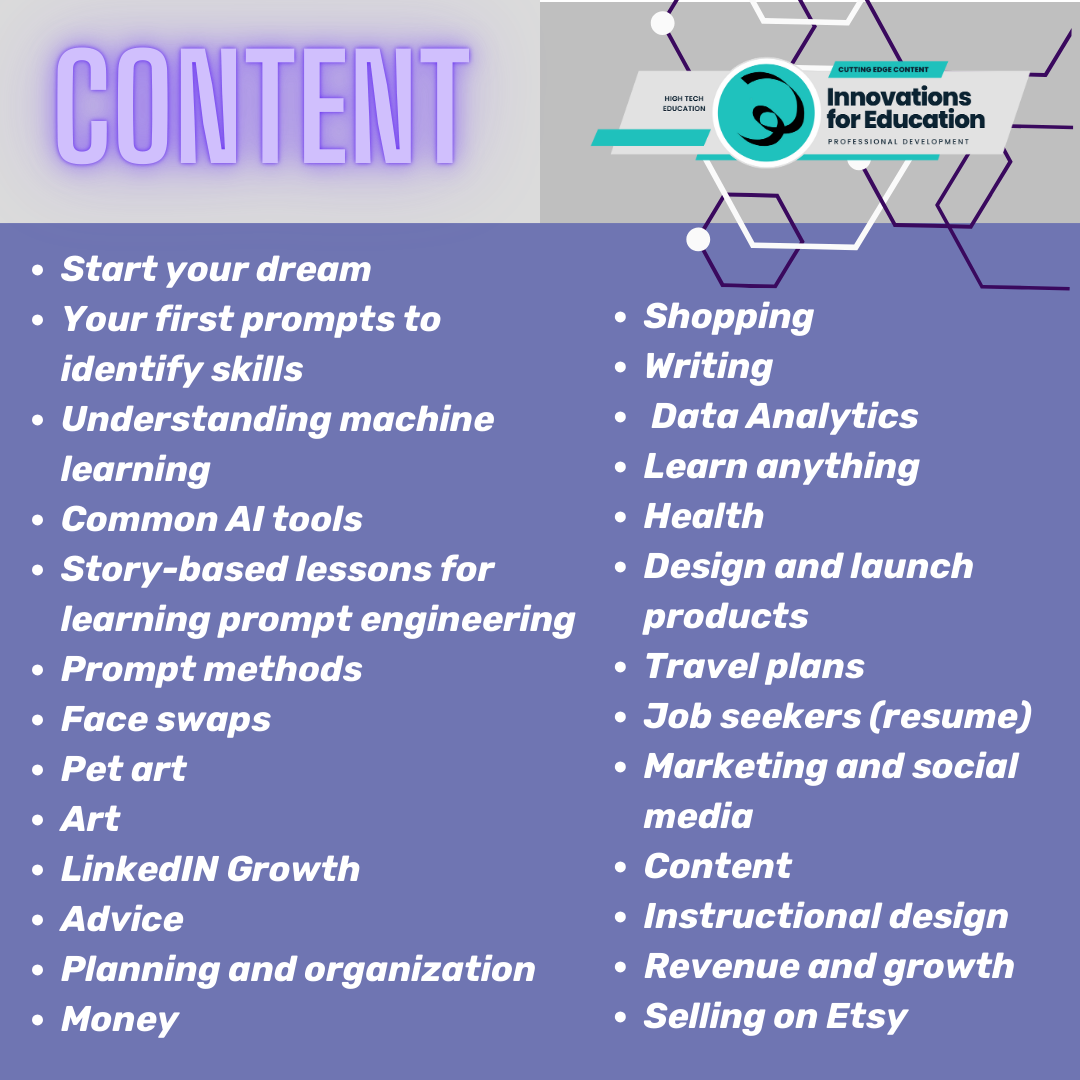 Prompt Engineering for LLM’s PDF | Story Based Lessons | 100's of Copy & Paste Prompts | Instant Download