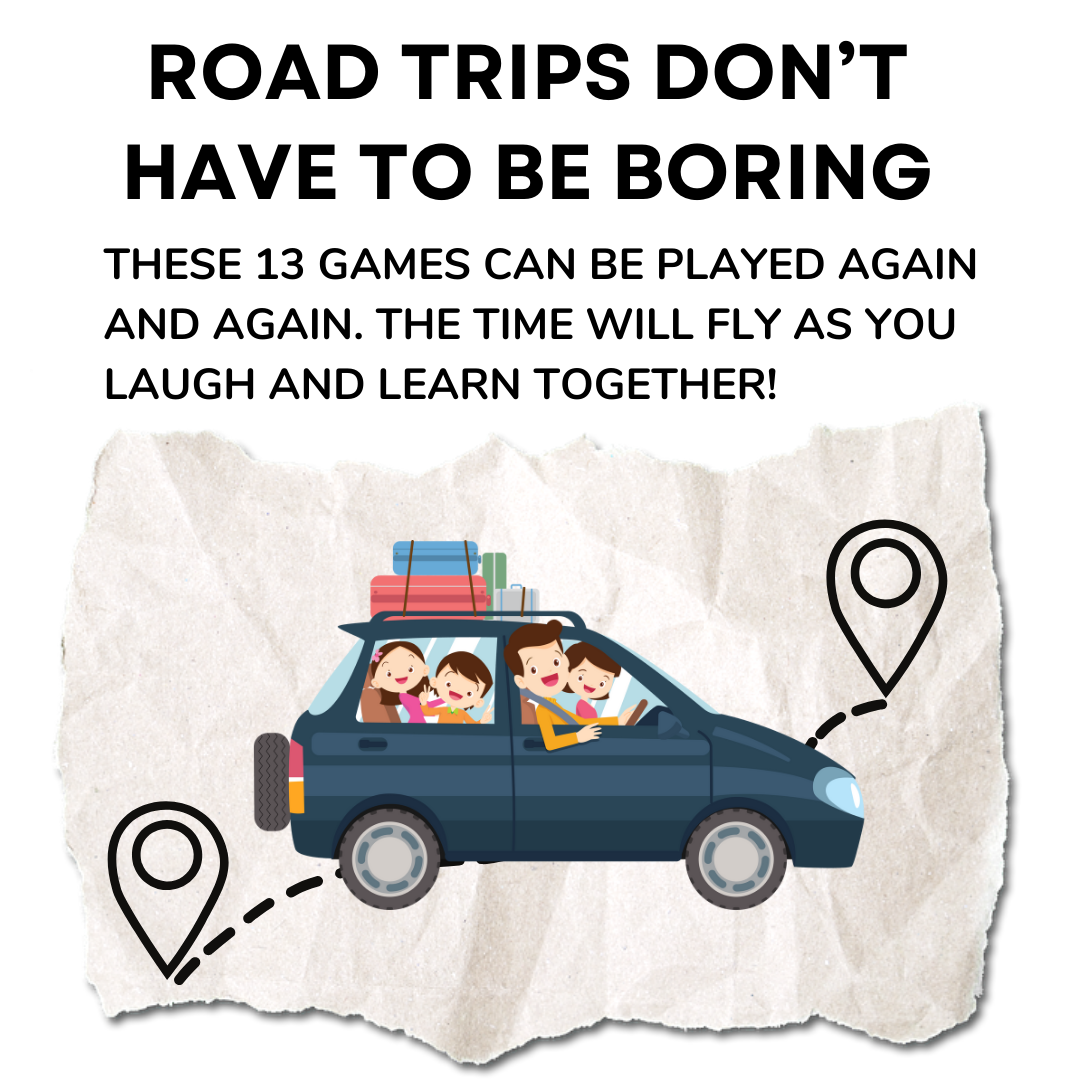 STEAM Seekers Education Series | FUN Road Trip Games | Car Ride Games | Road Trip Bingo | Car Bingo | Car Trip Games  Instant Download