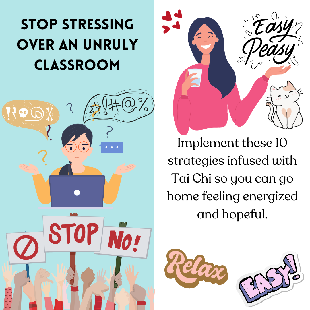 Teachers Guide: Mindfulness & Self Regulation Classroom Management Plan BONUS: Tai Chi | Classroom Management Resource | Instant Download