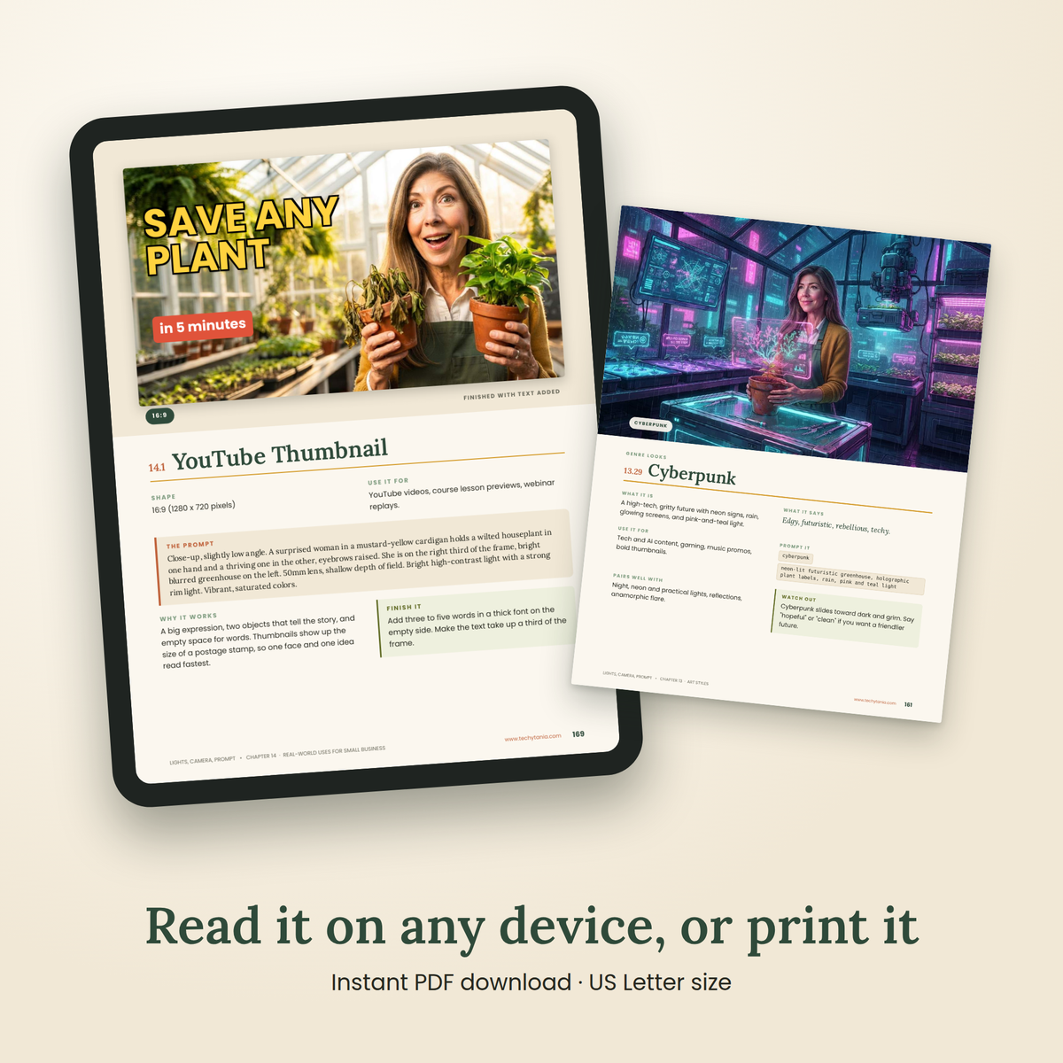 EBOOK: AI Image Prompt Guide: Camera, Lighting & Art Style Words for Creators