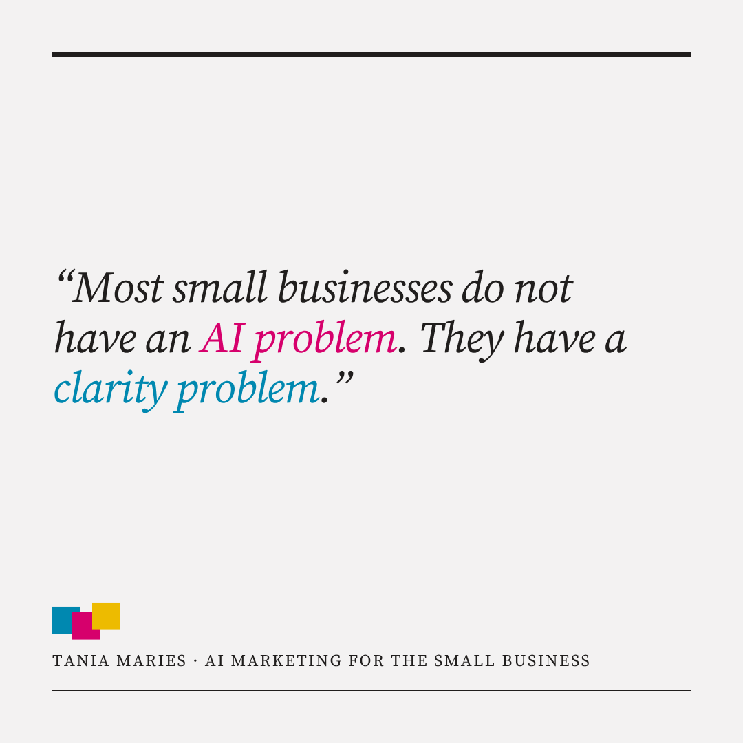 Digital Download AI Marketing for the Small Business | A Practical System for Attracting Customers, Saving Time, and Growing Sales with AI