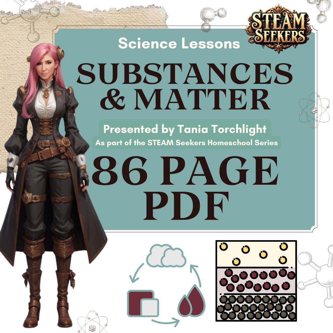 STEAM Seekers | Middle School Substances & Phases of Matter Curriculum | Math & Science Lesson Plans
