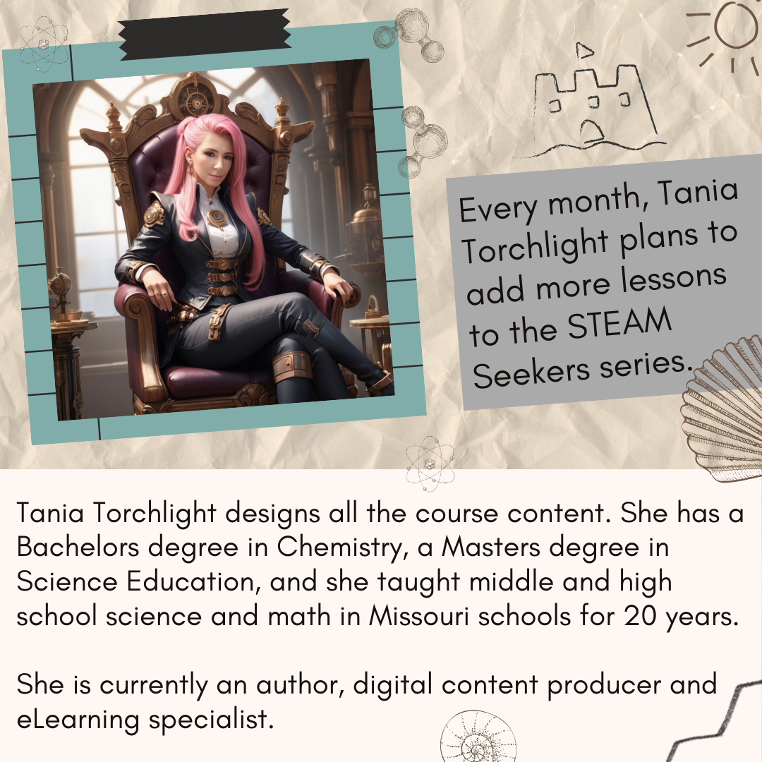 STEAM Seekers Math Science Beach Vacation Lesson Plans | Homeschool Beach Lessons | Instant Download