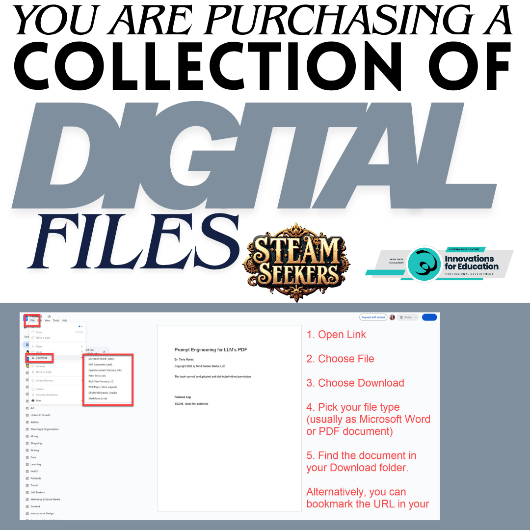STEAM Seekers Complete Bundle | All 8 Story-Based Science, AI & Faith Activity Packs